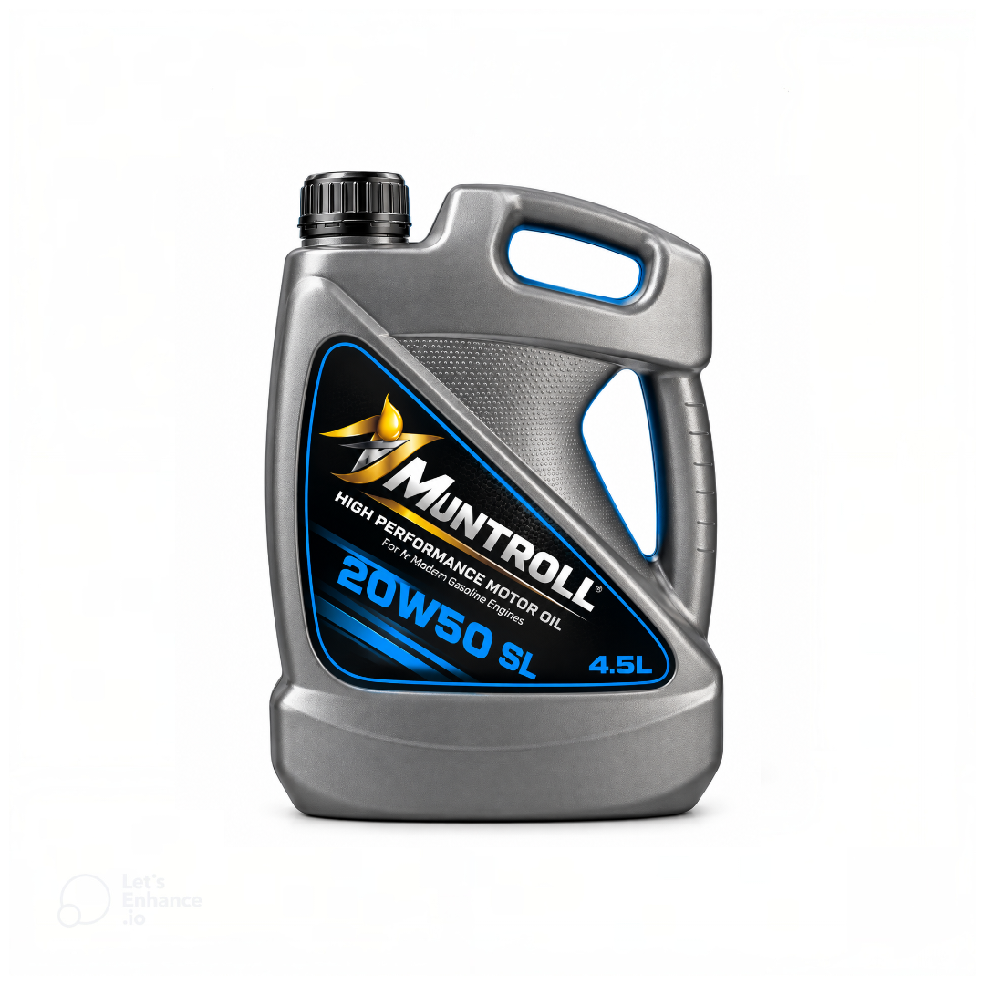 روغن موتور مونترول Muntroll مدل 20W50 SL حجم 4.5 لیتر — فروشگاه قطعات خودرو