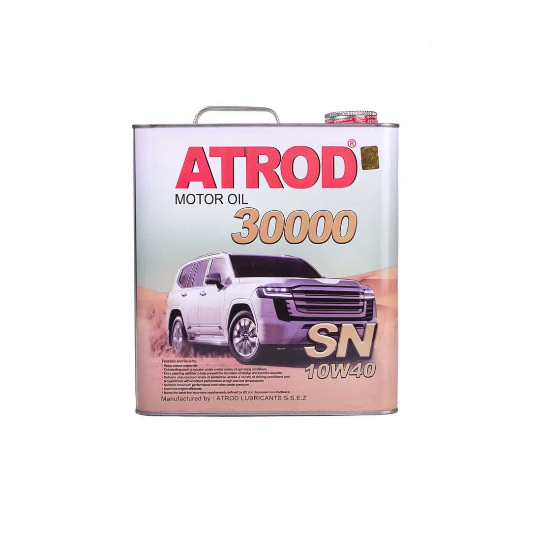 روغن موتور آترود مدل 30000 10W40 SN حجم 5 لیتر