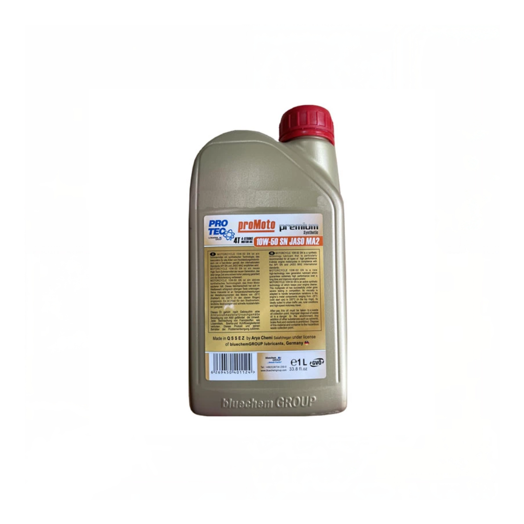 روغن موتور پروتک Protec مدل 10w50 SN حجم 1 لیتر - نمای دوم